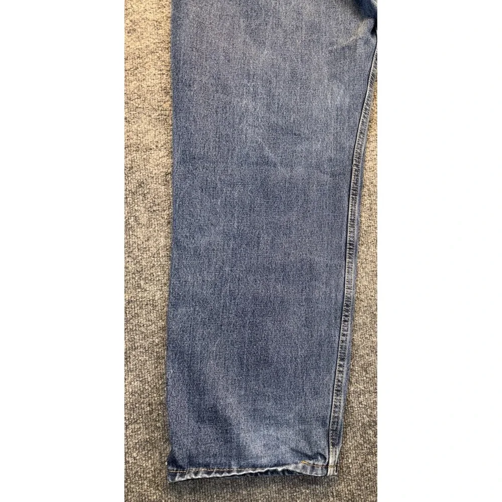 Title: Levi's 550 Relaxed Fit Jeans Men's Size 38x32 Blue Denim Tapered Leg